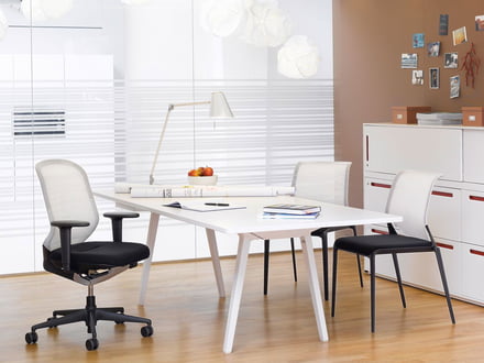 Office furniture from top brands such as Vitra
