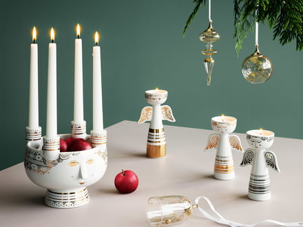 Lucia Candleholder by Bjørn Wiinblad