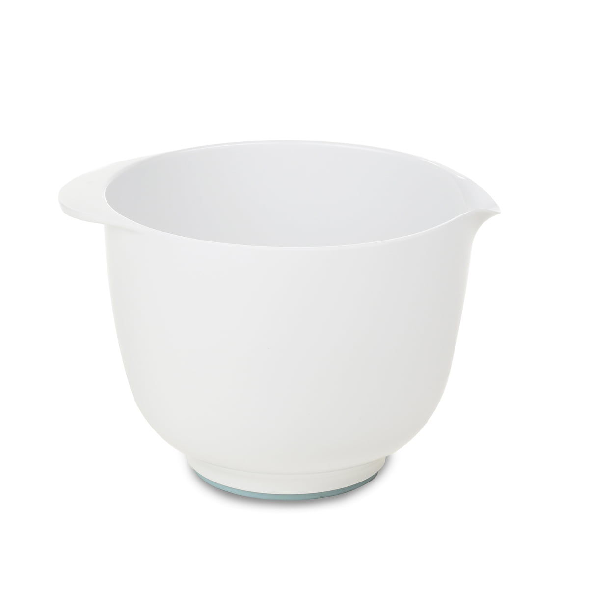 Rosti White Melamine Margrethe Mixing Bowls with Lids Set +
