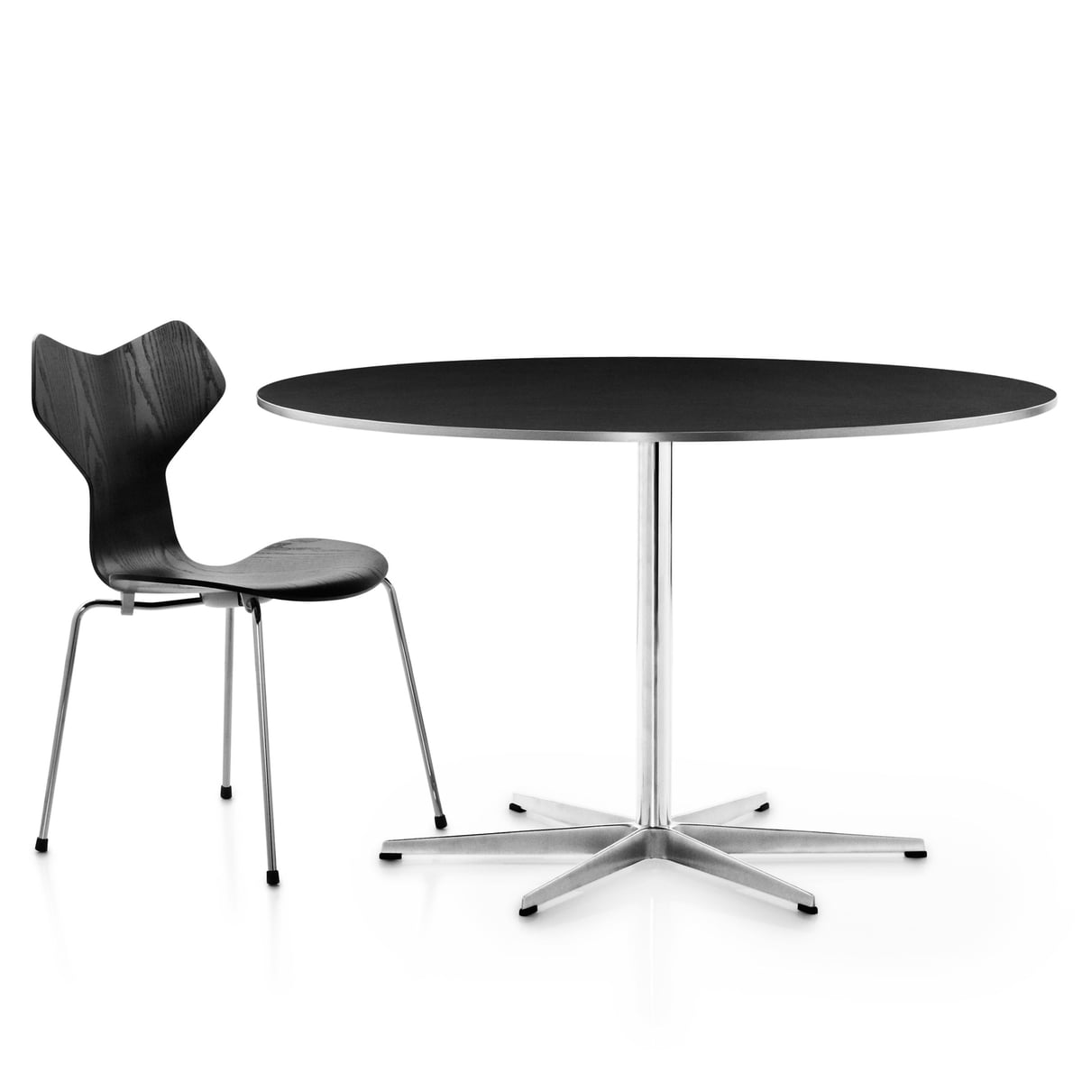 Fritz Hansen GRAND PRIX CHAIR ブラック Fritz Hansen - Grand Prix Chair | Connox