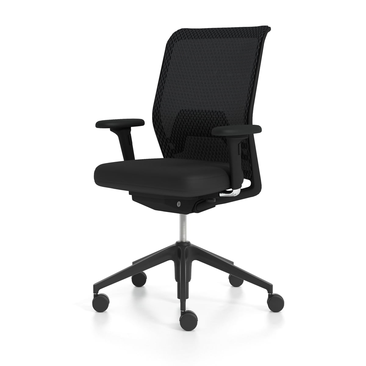 Chrome Armrests & Fixed Base Stylish Vitra ID Designer Office Chair 