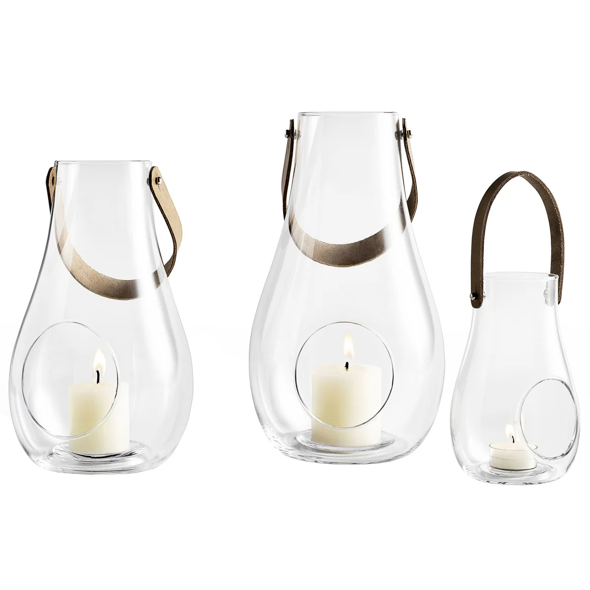  - HOLMEGAARD       DESIGNWITHLIGHT 29cmグレー Holmegaard - Design with light Lantern | Connox