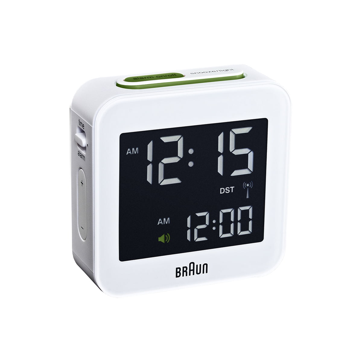 Braun radiocontrolled alarm clock bnc008 Connox