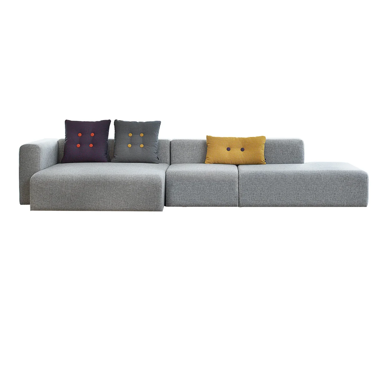HAY - Dot Cushion 46 x 60 cm Steelcut Trio