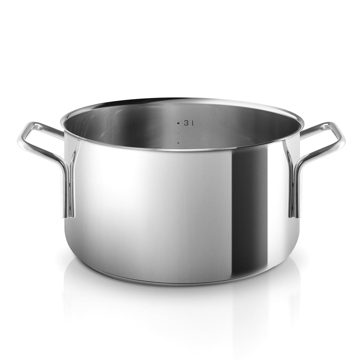 Stainless steel pot set by Eva Trio in our shop