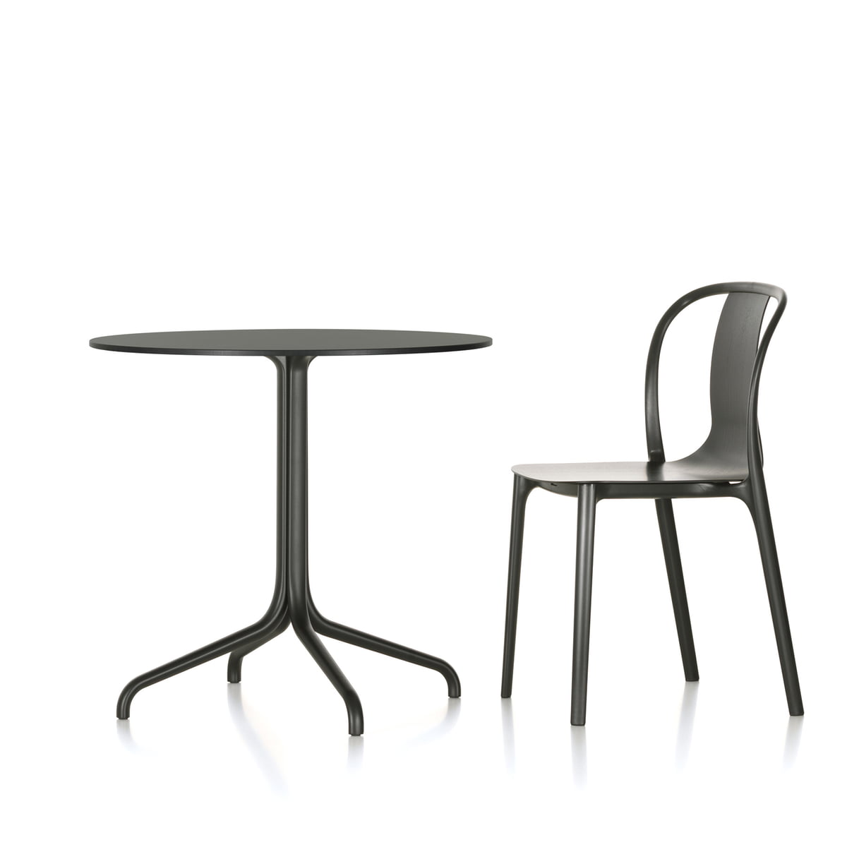 Round Outdoor table Belleville by Vitra in the shop