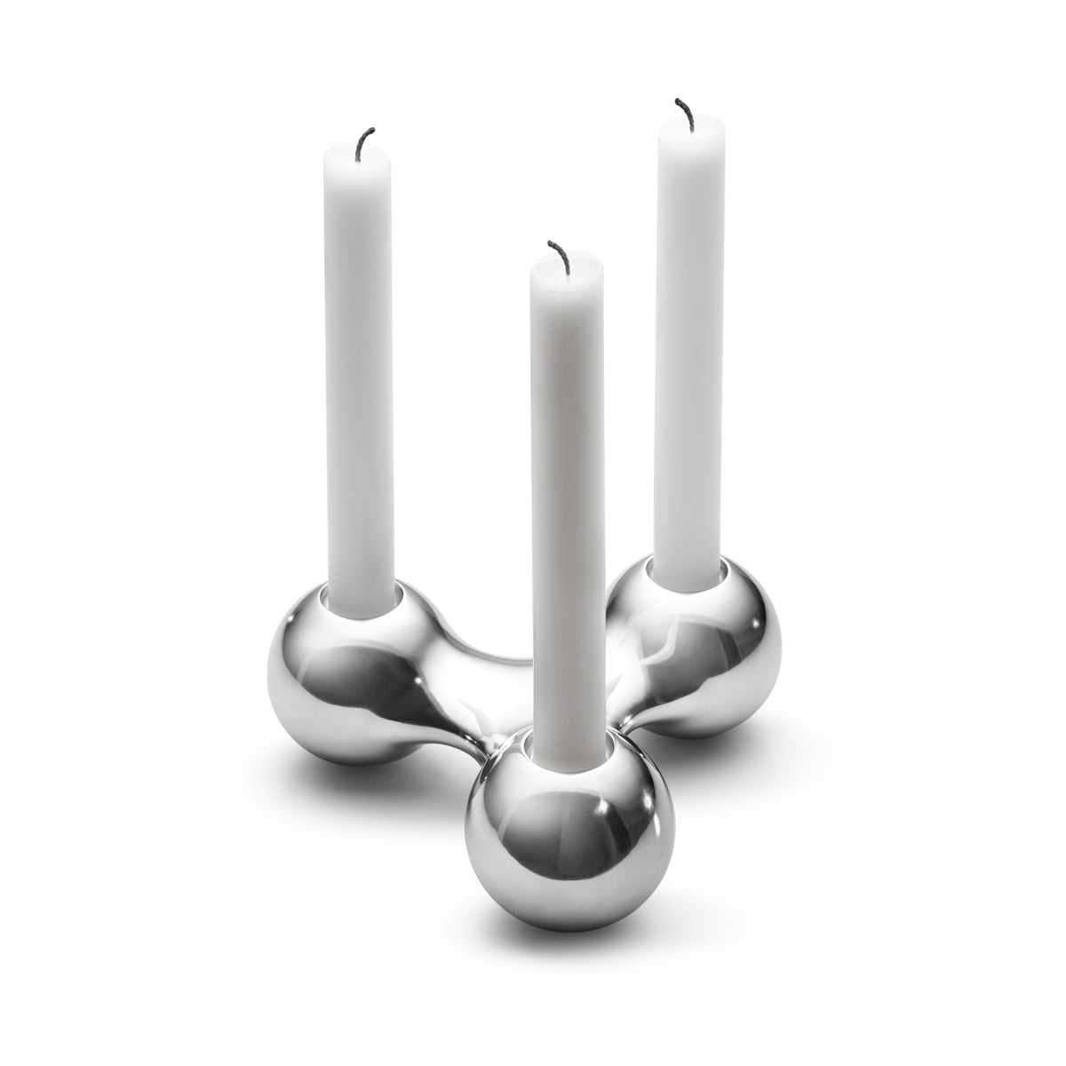 three candle holder