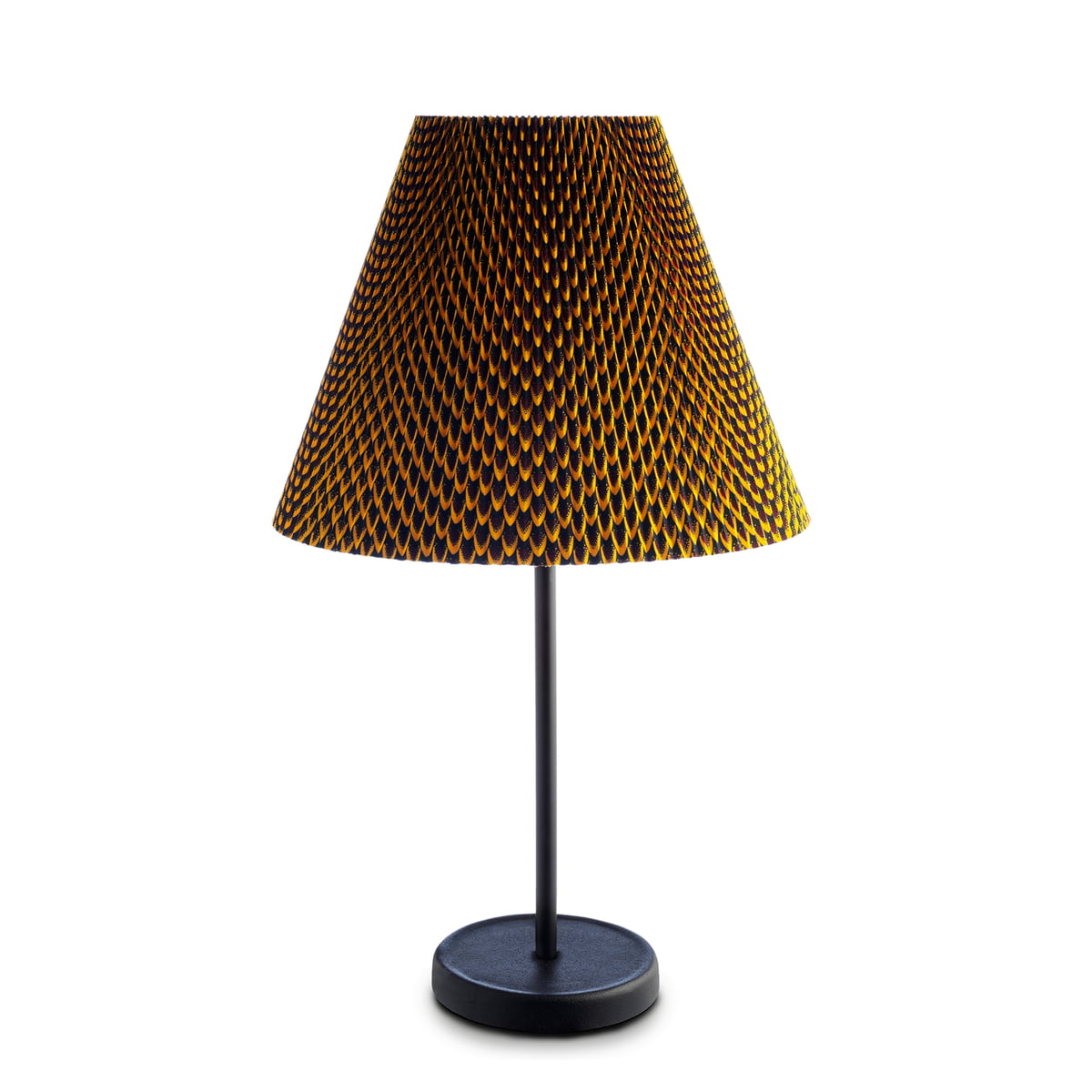 Vlisco Table Lamp By Hay In The The Cast Table Lamp By Hay With Fish Scale Shade