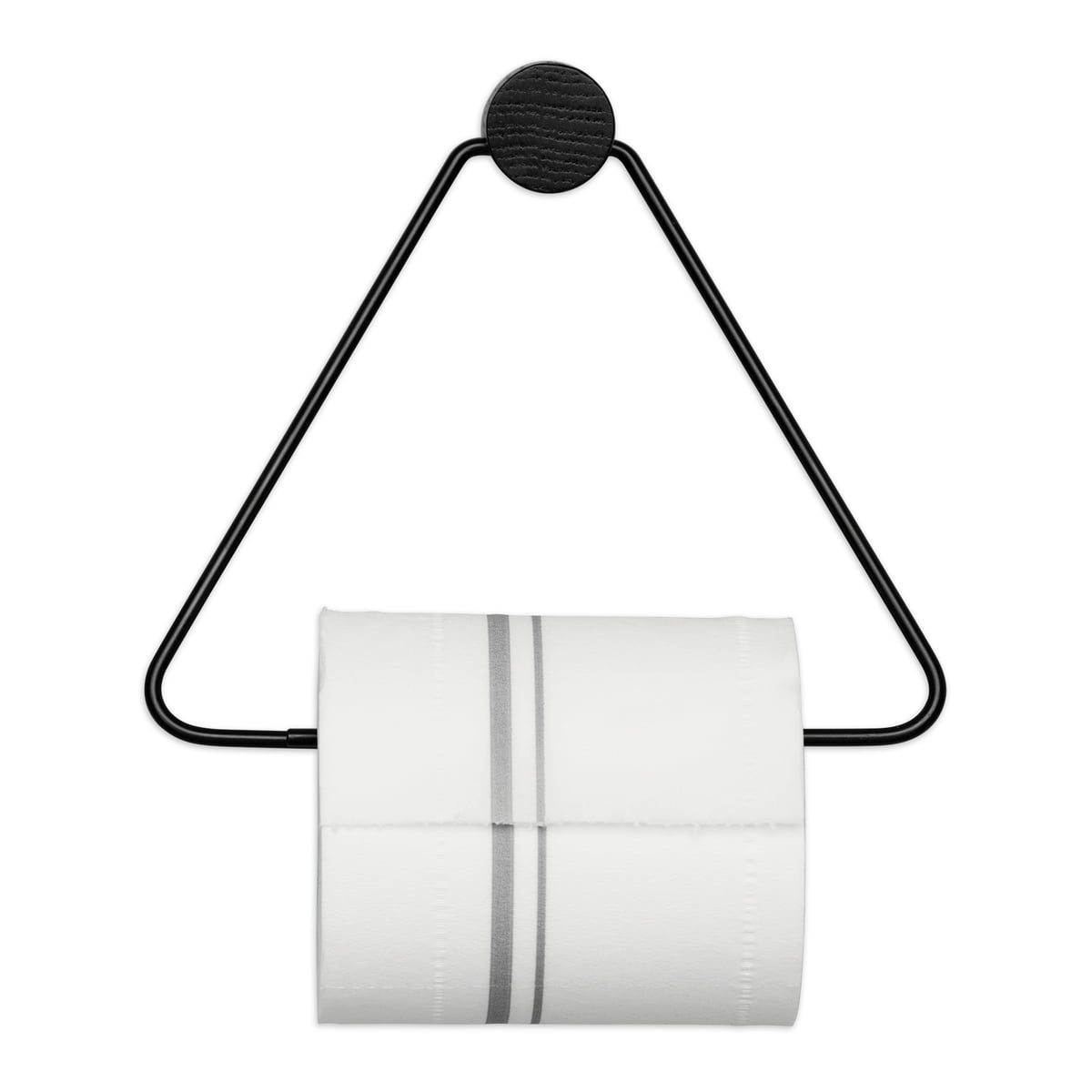 Ferm Living - Paper Towel Holder - Black Brass