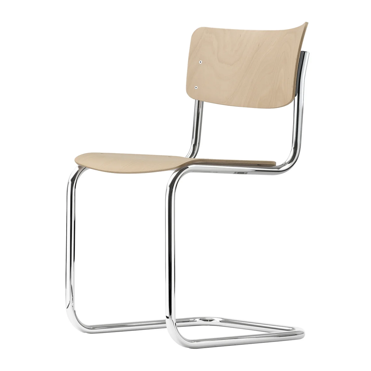 THONET / S43 ① Thonet-S-43-Stuhl-Chrom-Buche-