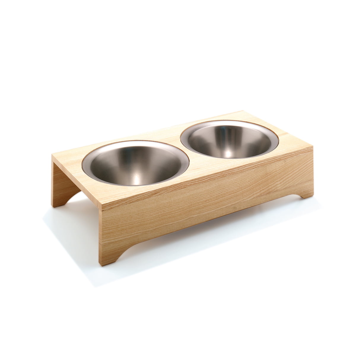 Dog and cat Bowl, side by side