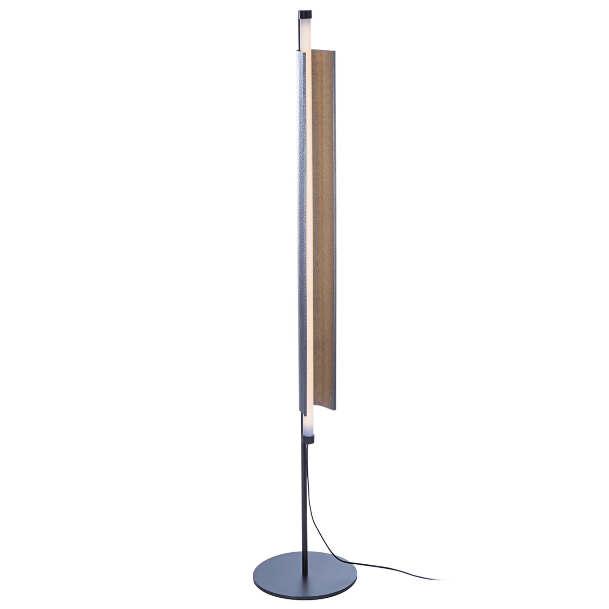 Rl2 Floor Lamp By Pulpo Connox Pulpo Rl2 Floor Lamp Silver Black