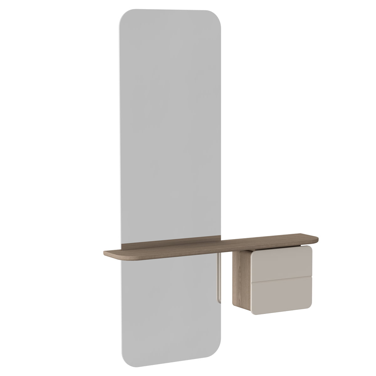 Fonkelnieuw Mirror with Shelf | Look by Umage | Connox DY-21