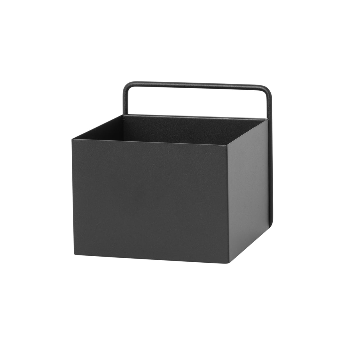 Ferm Living Plant Wall Box Morning In Black Brand New In Box 