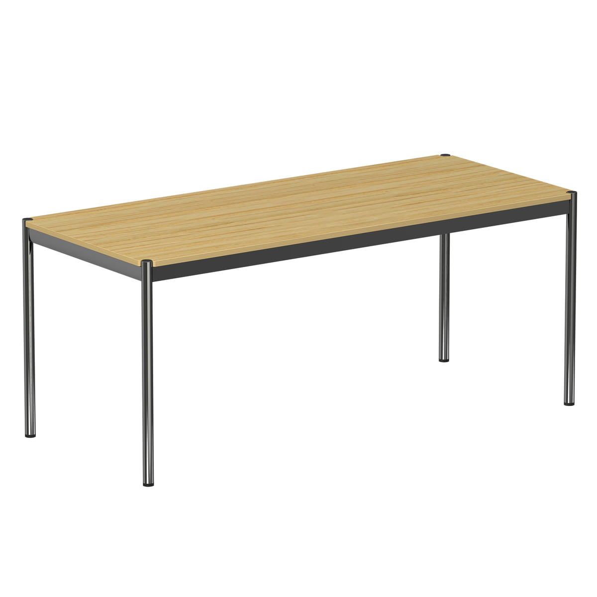 Chrome Dining Table by USM Haller Connox