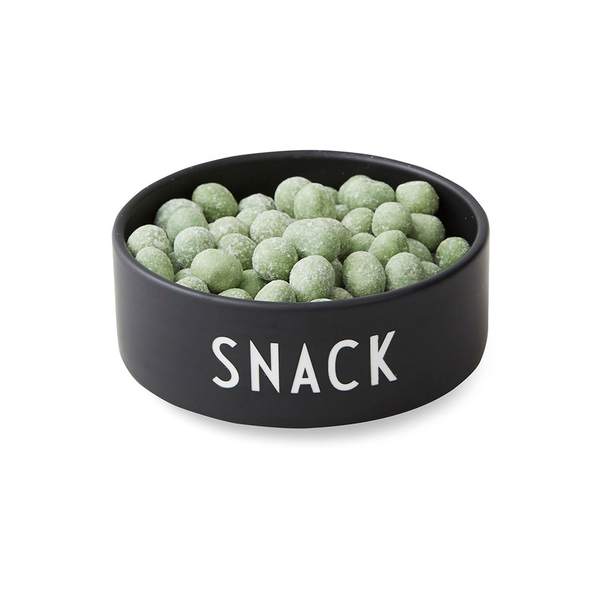 Design Letters - Smile Snack Bowl Gray - One Size - Grey