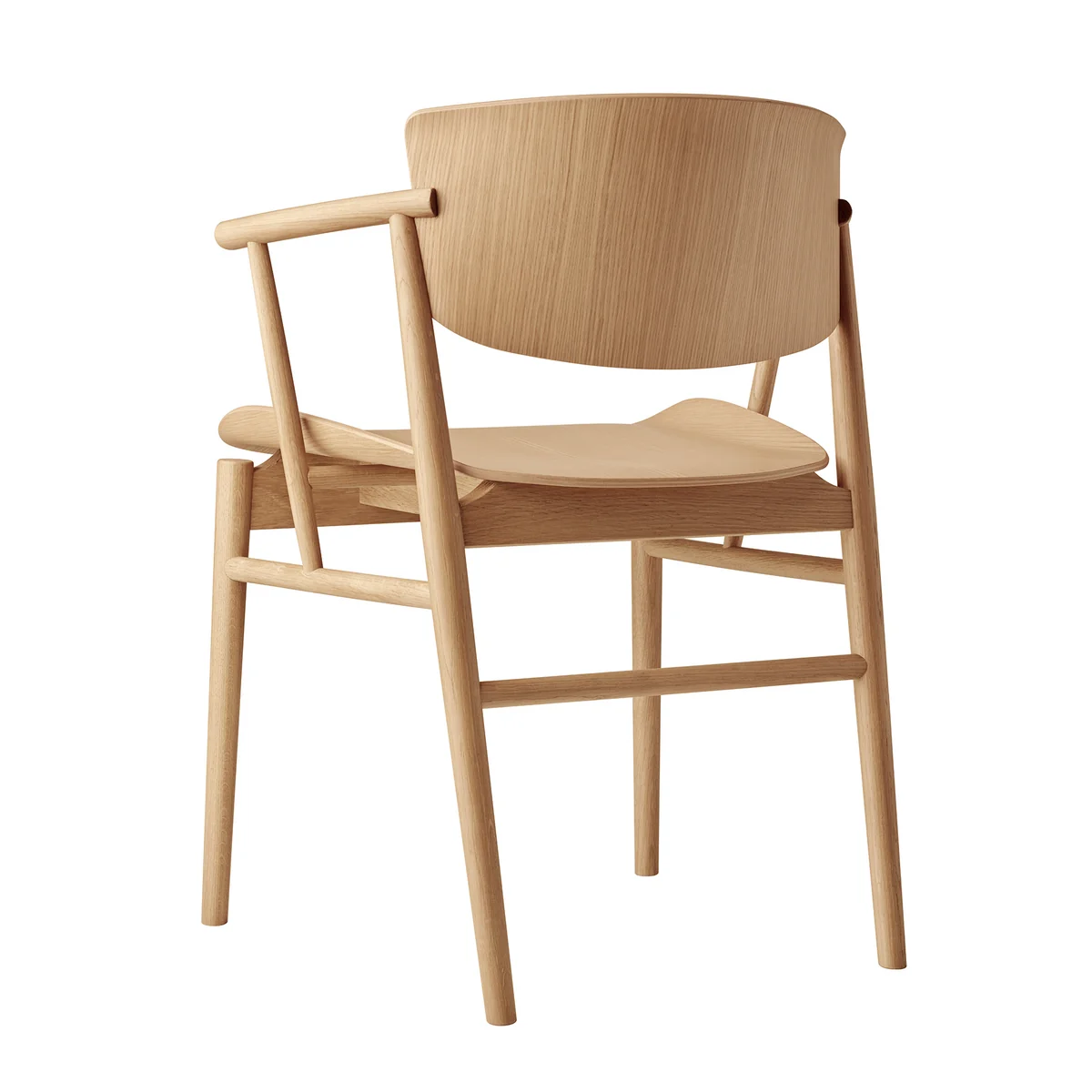 sami② フリッツハンセンn01 N01 Wooden Chair by Fritz Hansen | Connox
