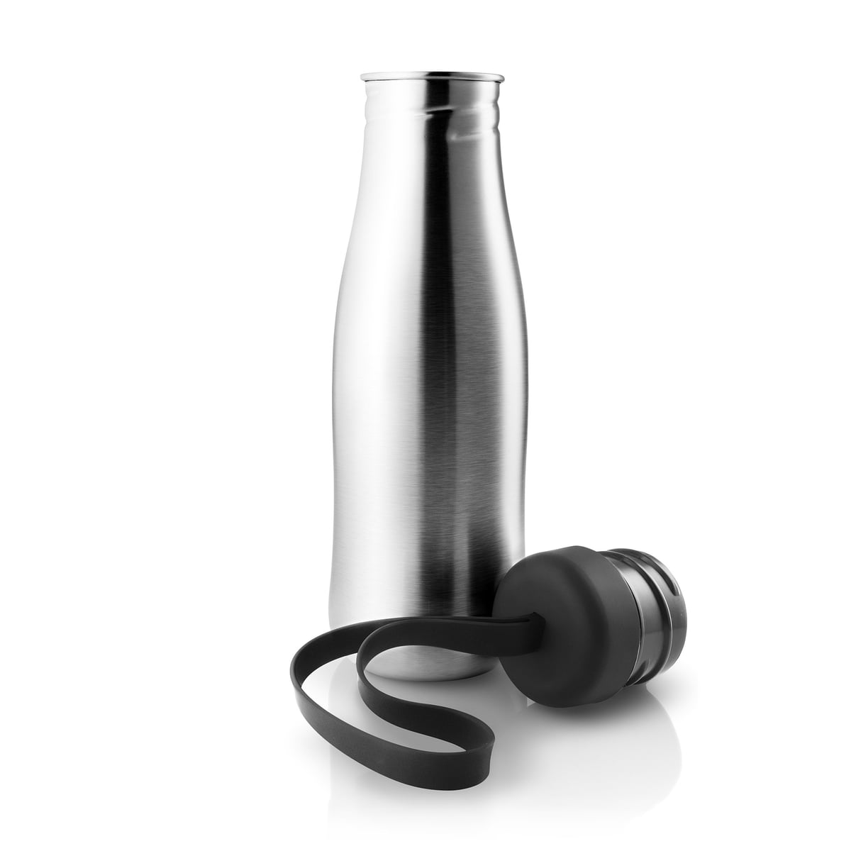 Eva solo - Drinking active bottle 0.7 l, stainless steel / black