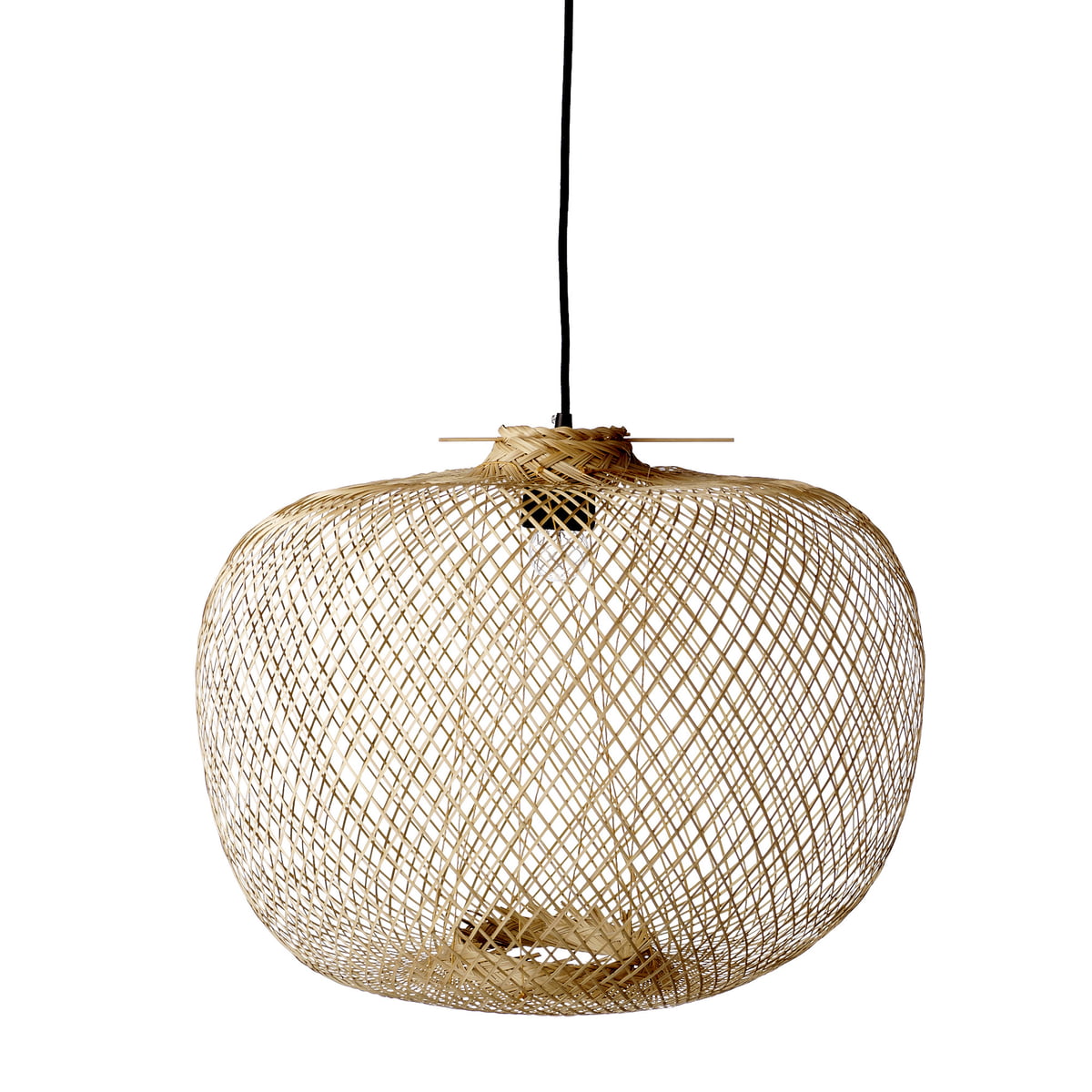 Stroomopwaarts Vluchtig Kaarsen Bloomingville - Bamboo pendant lamp | Connox