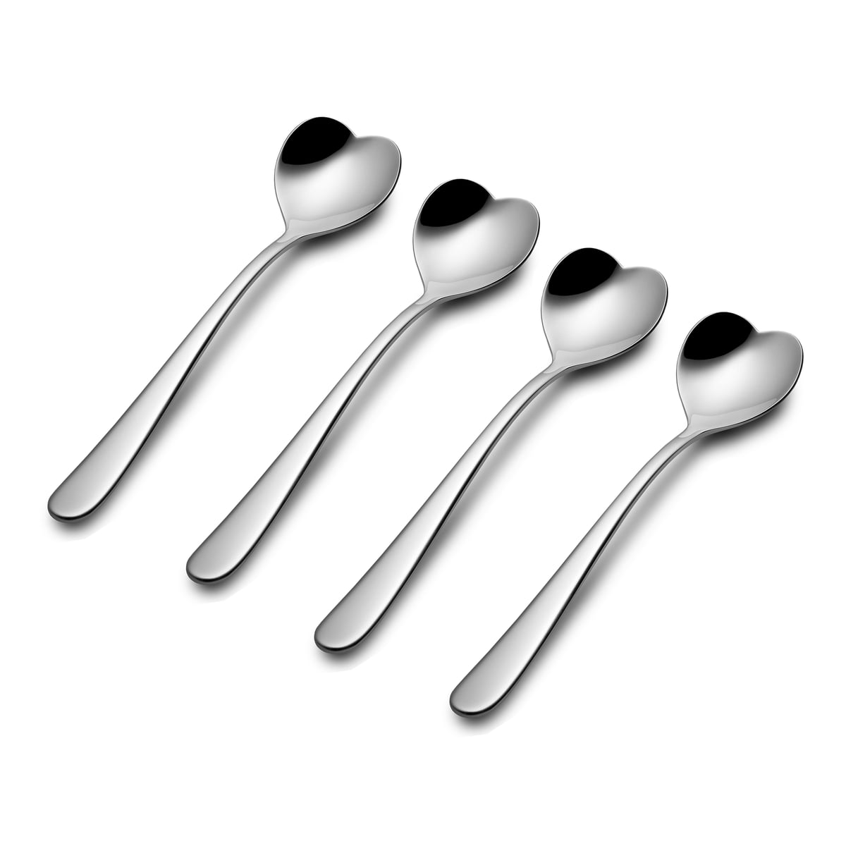 Alessi - Heart teaspoon, stainless steel (set of 4)