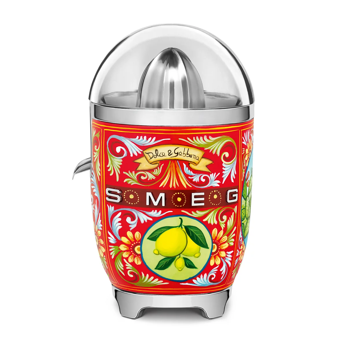 スメッグ シトラスジューサー ワンサイズ クリーム Smeg CJF01CRU… スメッグ シトラスジューサー ワンサイズ クリーム Smeg