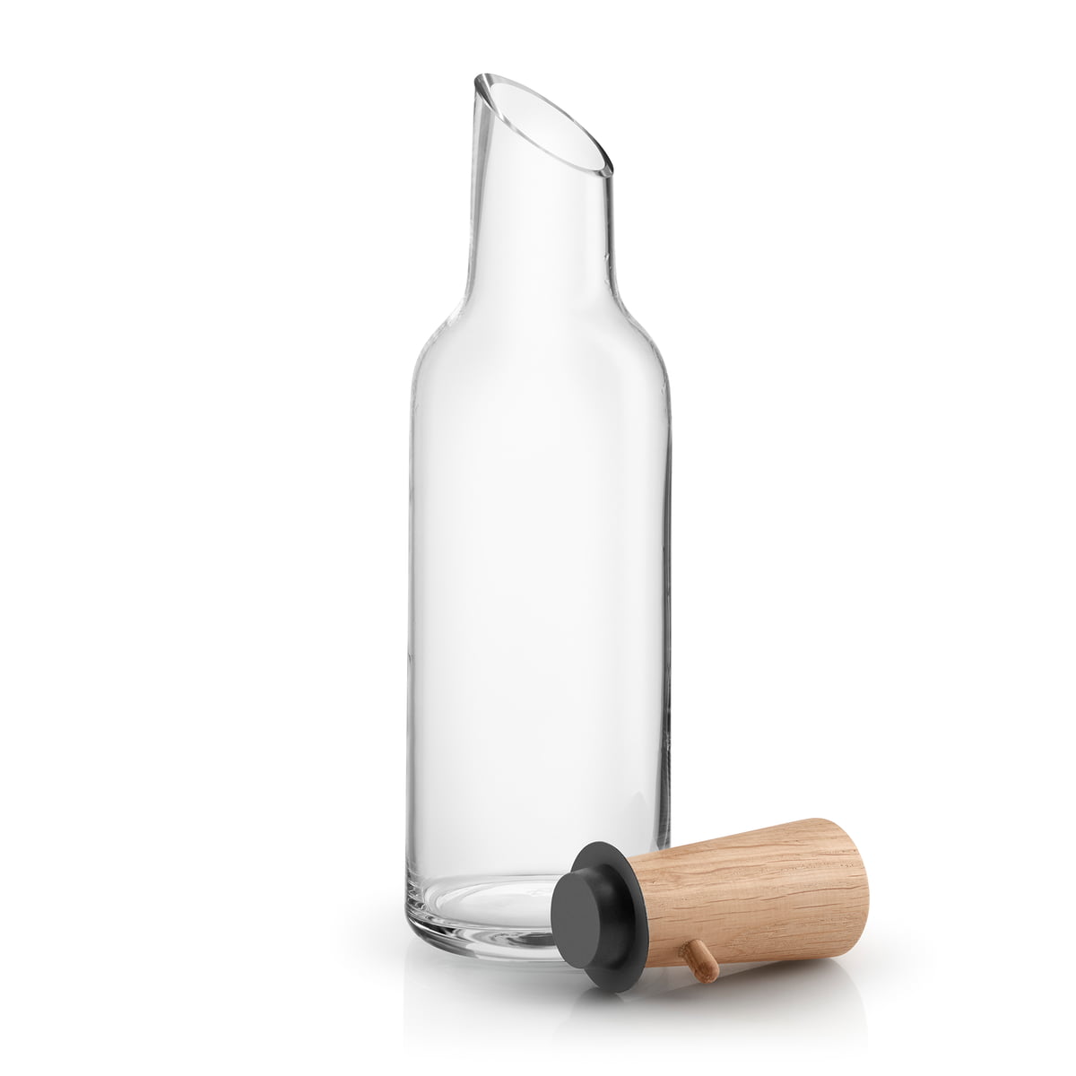 Glass Carafe with Cork Stopper