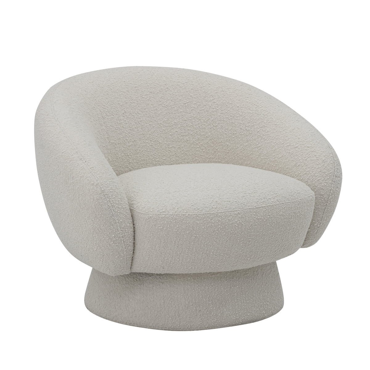 bloomingville  ted lounge chair white
