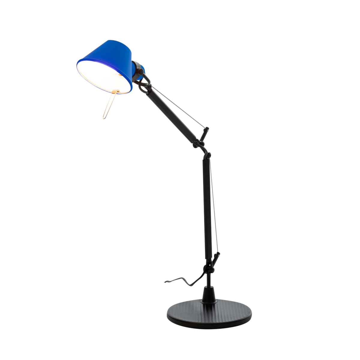 Artemide - Tolomeo Micro Bicolor table lamp, black / blue