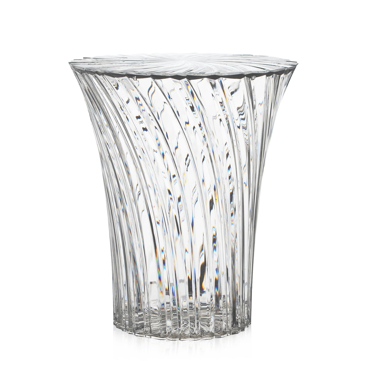 Kartell - Sparkle Stool and side table | Connox