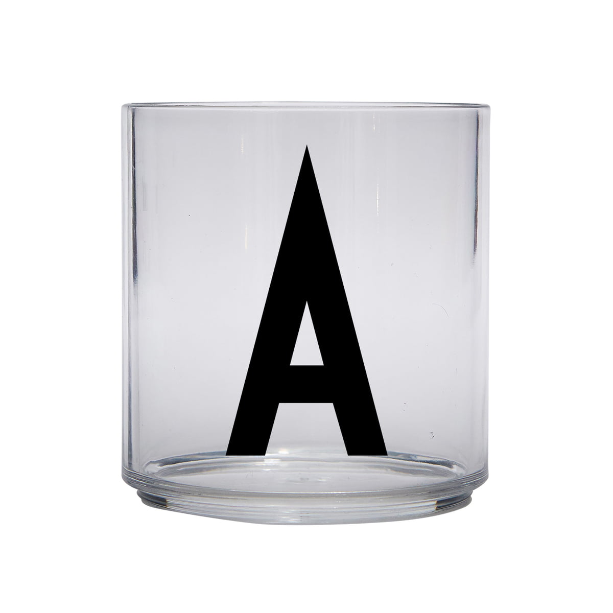 Design Letters - AJ Kids Drinking glass A-Z | Connox