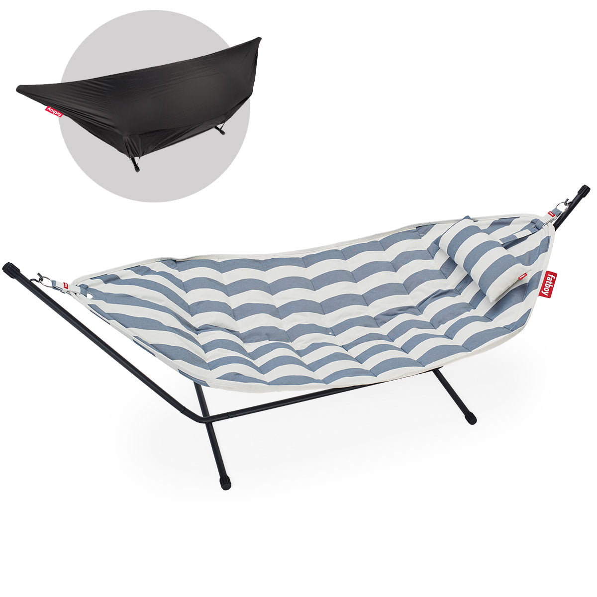 Leidingen klauw Implementeren Fatboy - Headdemock Hammock Superb Deluxe with frame, pillow and cover |  Connox