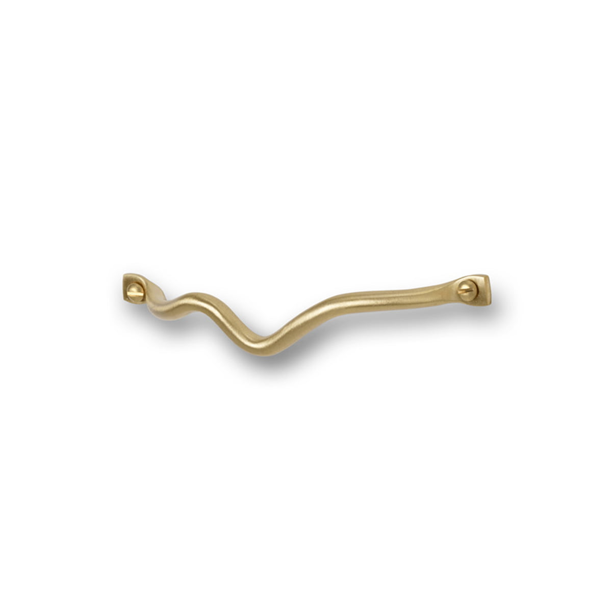 ferm LIVING - Curvature Double Hook Brass