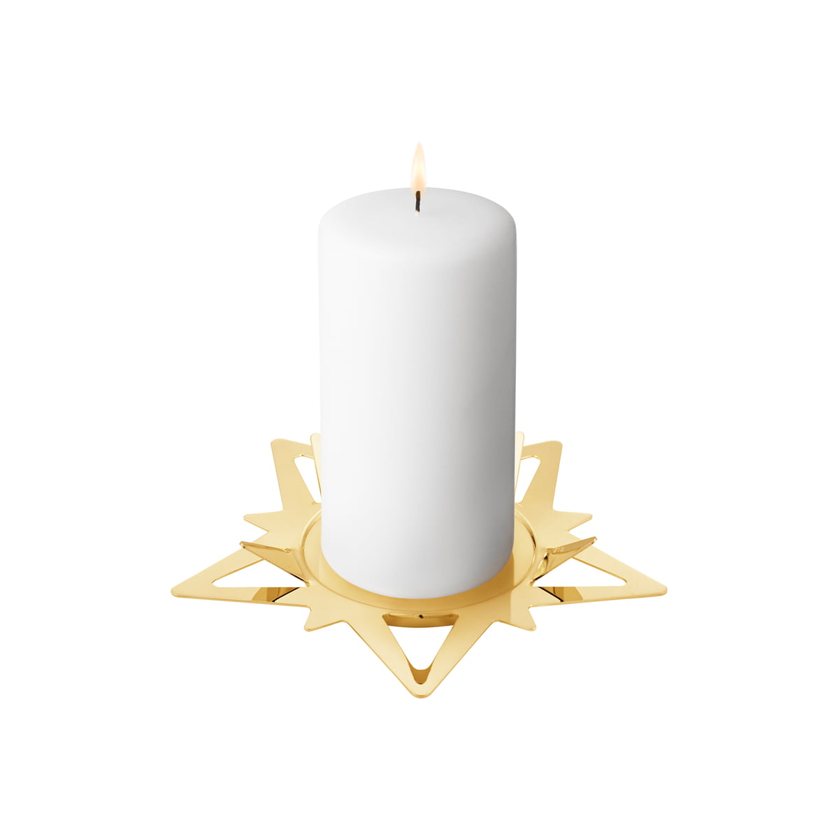Let at læse spiller afsnit Georg Jensen - Classic Christmas Candle holder star | Connox