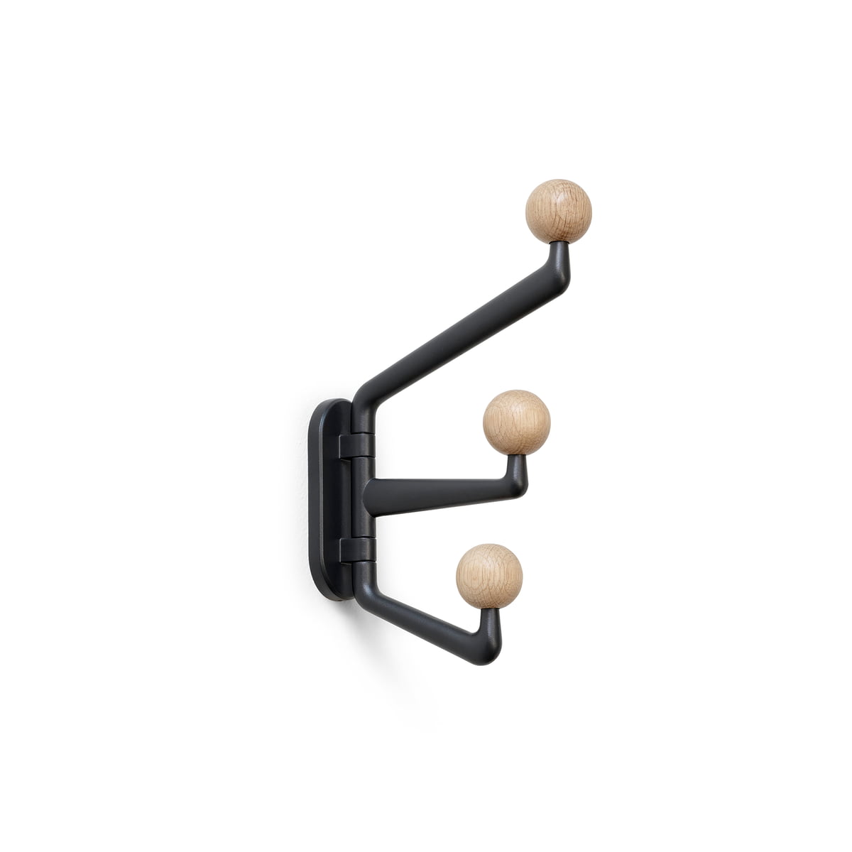  IKEA BASTIS 404.484.37 Dog Tail Hooks, Synthetic Rubber, Black,  with The Hook You Transform an Unused Space into a Practical Storage Space,  Pack of 5 : Home & Kitchen