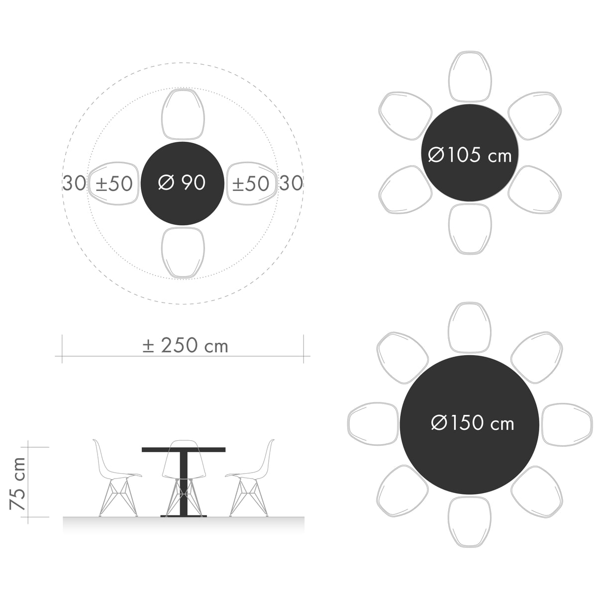 Garden tables Connox