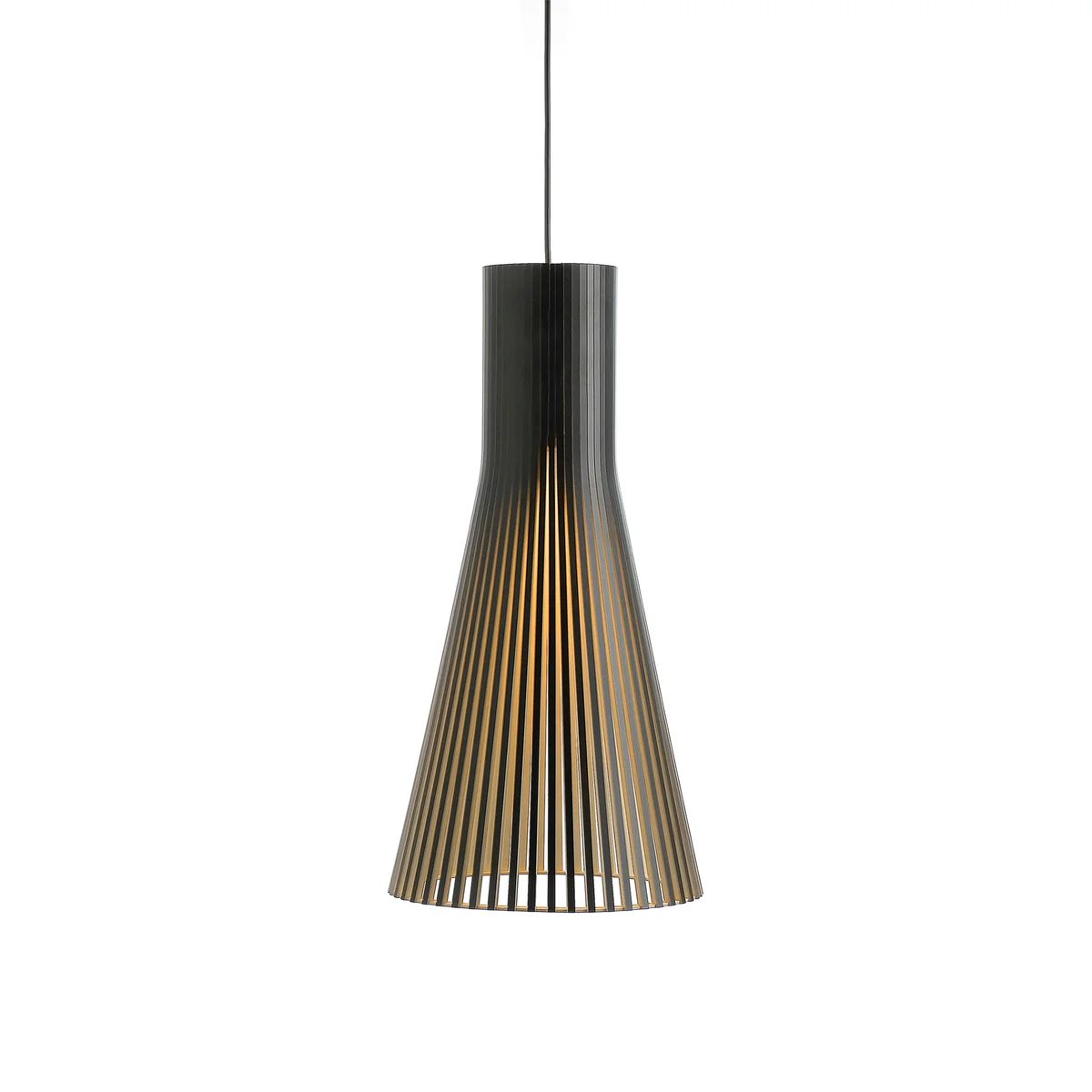 Secto 4201 pendant luminaire Ø 25 x H 45 cm from Secto in black