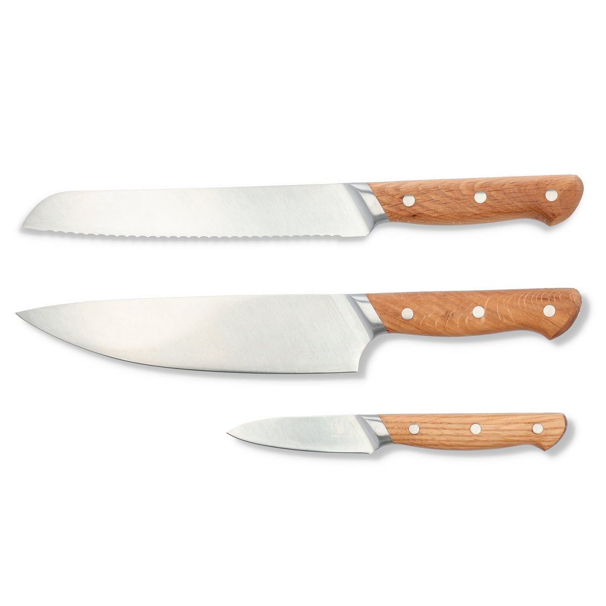Monzo Wood Knife Set - Set of 4