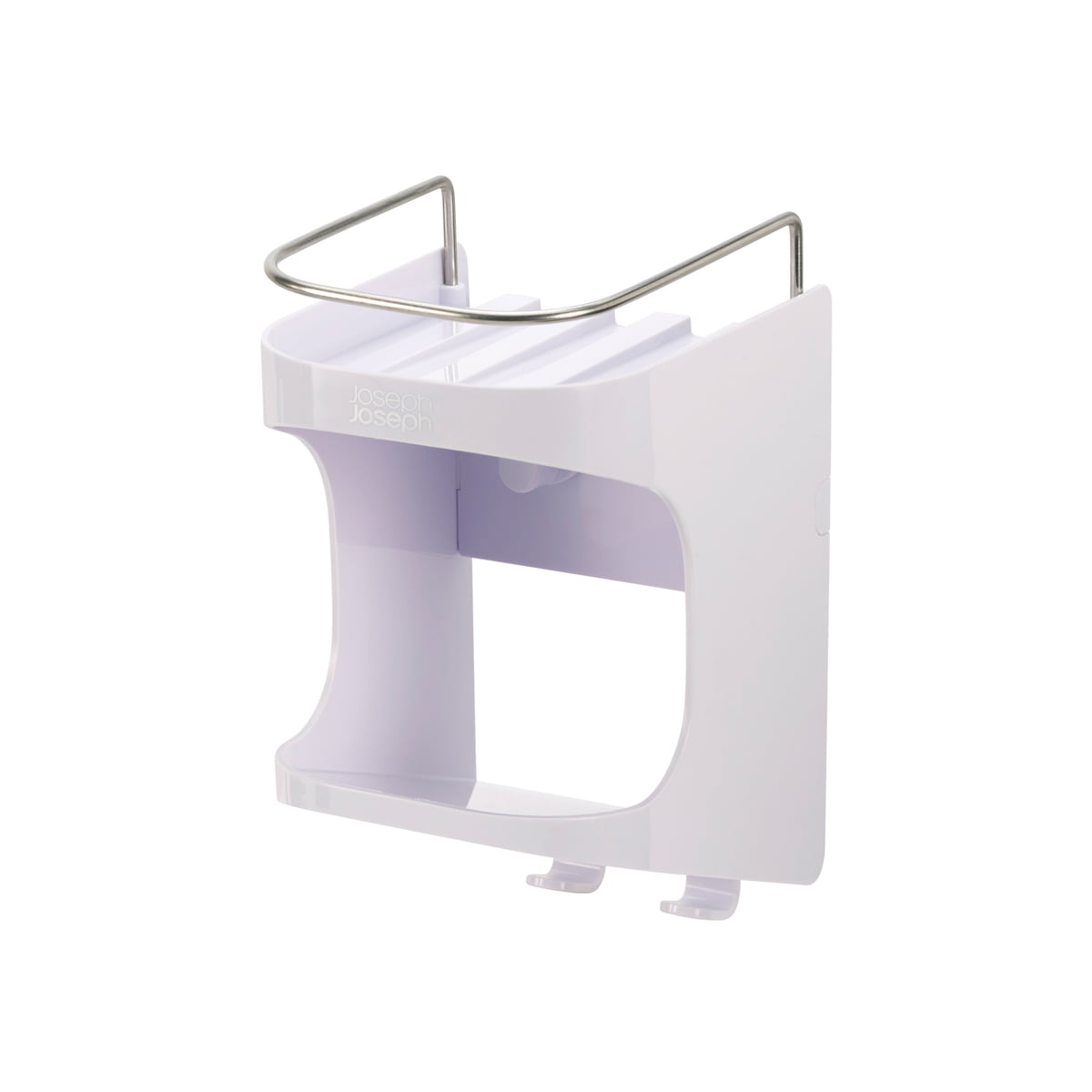 Capsule™ 4-tier White Shower Shelf