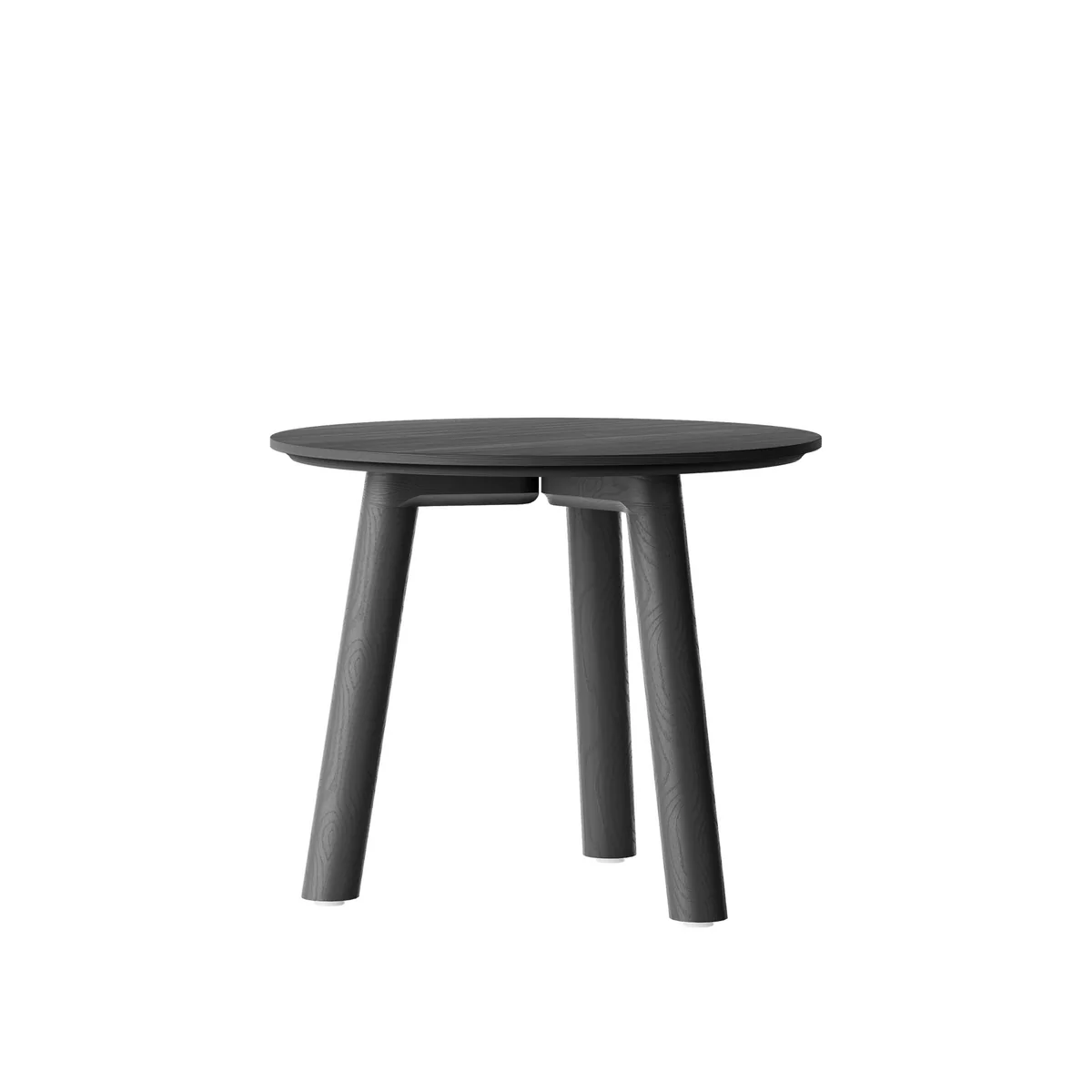 Meyer Color Coffee table Medium H 45cm, ash lacquered, black from OUT Objekte unserer Tage