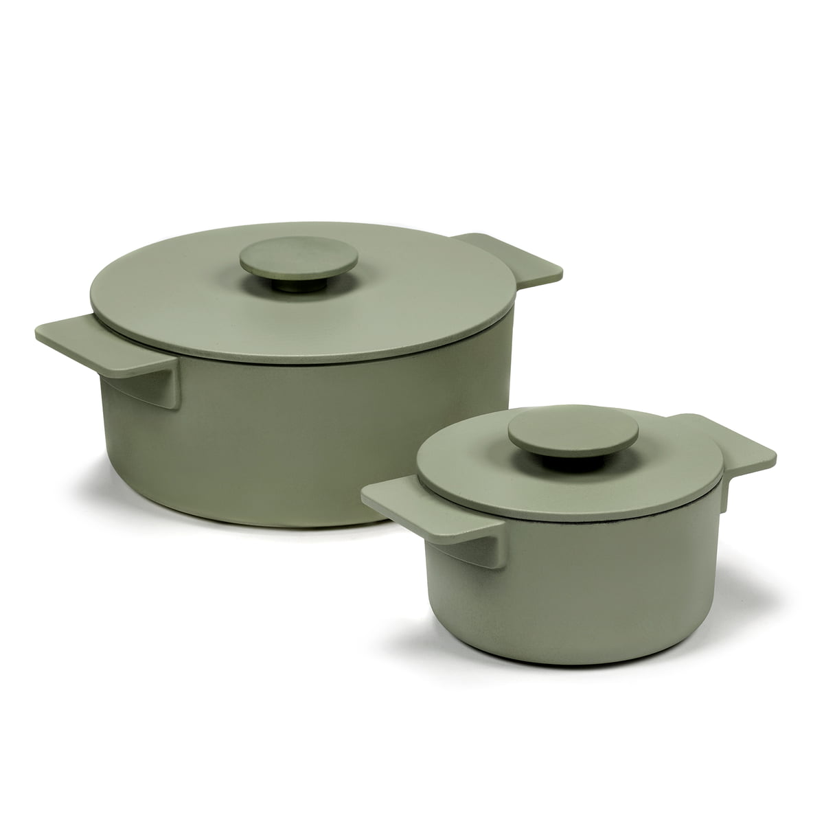 Serax - Surface Cast Iron Pot - Black - 1L