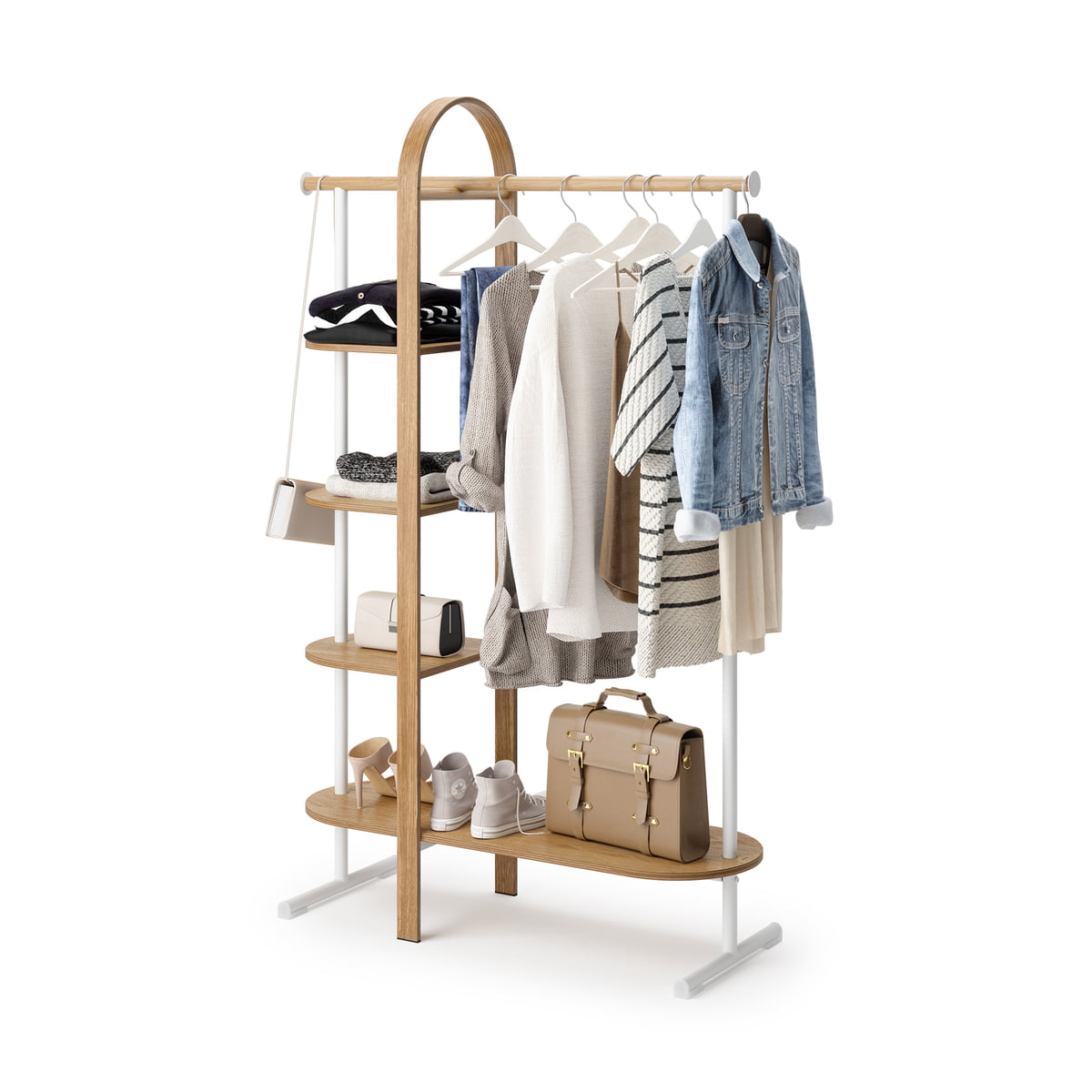 Hot Sale Wooden Coat Rack Hanger Stand Space Saving Multi Function Coat  Tree - China Coat Racks, Clothes Stands | Made-in-China.com