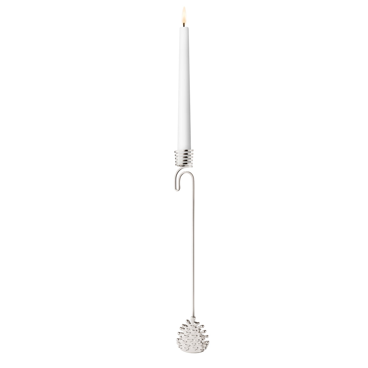 Wireless LED Christmas tree lights in white – Fits Georg Jensen candle  holders (White)
