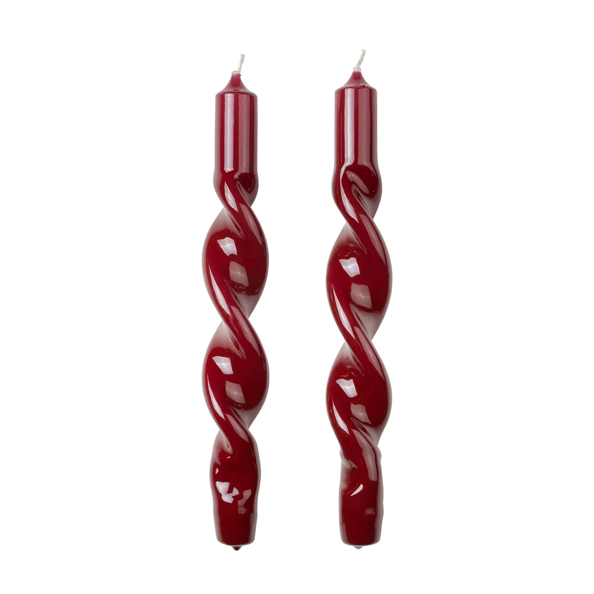The Twist candles from Broste Copenhagen