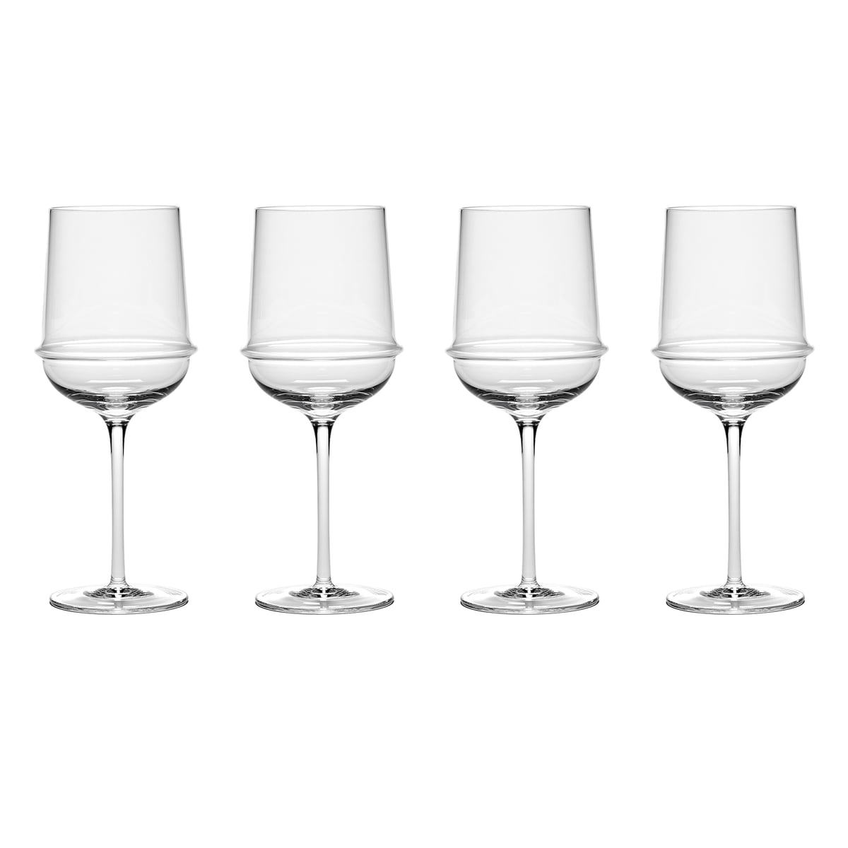 Pack of 4 Clear Prosecco Glasses