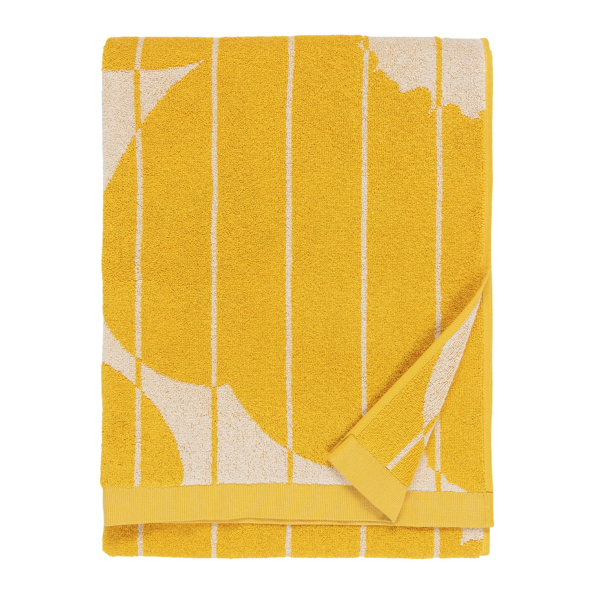 Tea Towel Set of 4 - Ecru/Black/Gray/Yellow