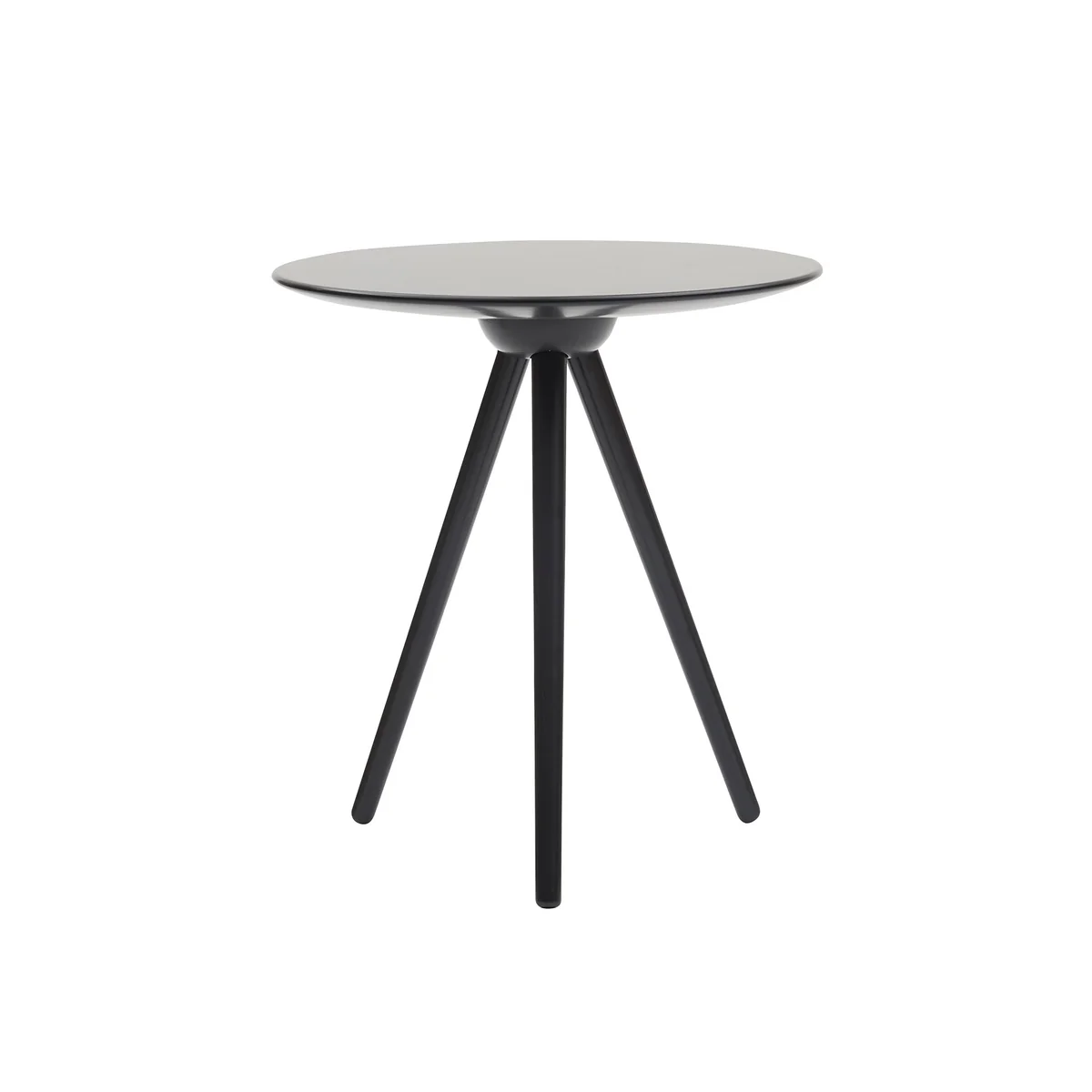 Circoe Side table, black lacquered from Softline