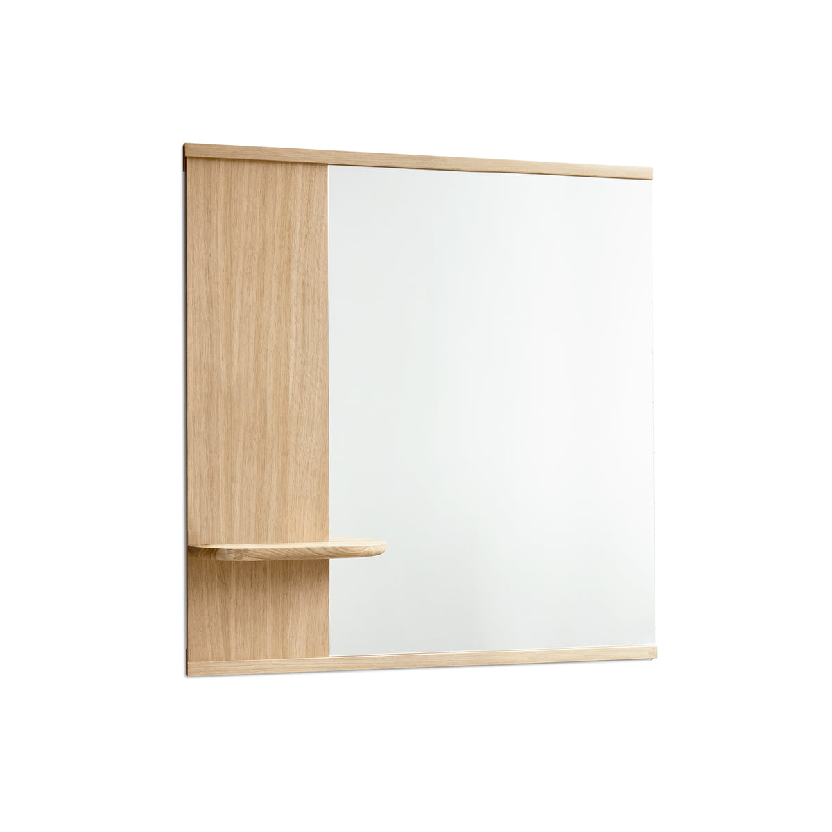 Moebe - Wall mirror with shelf | Connox