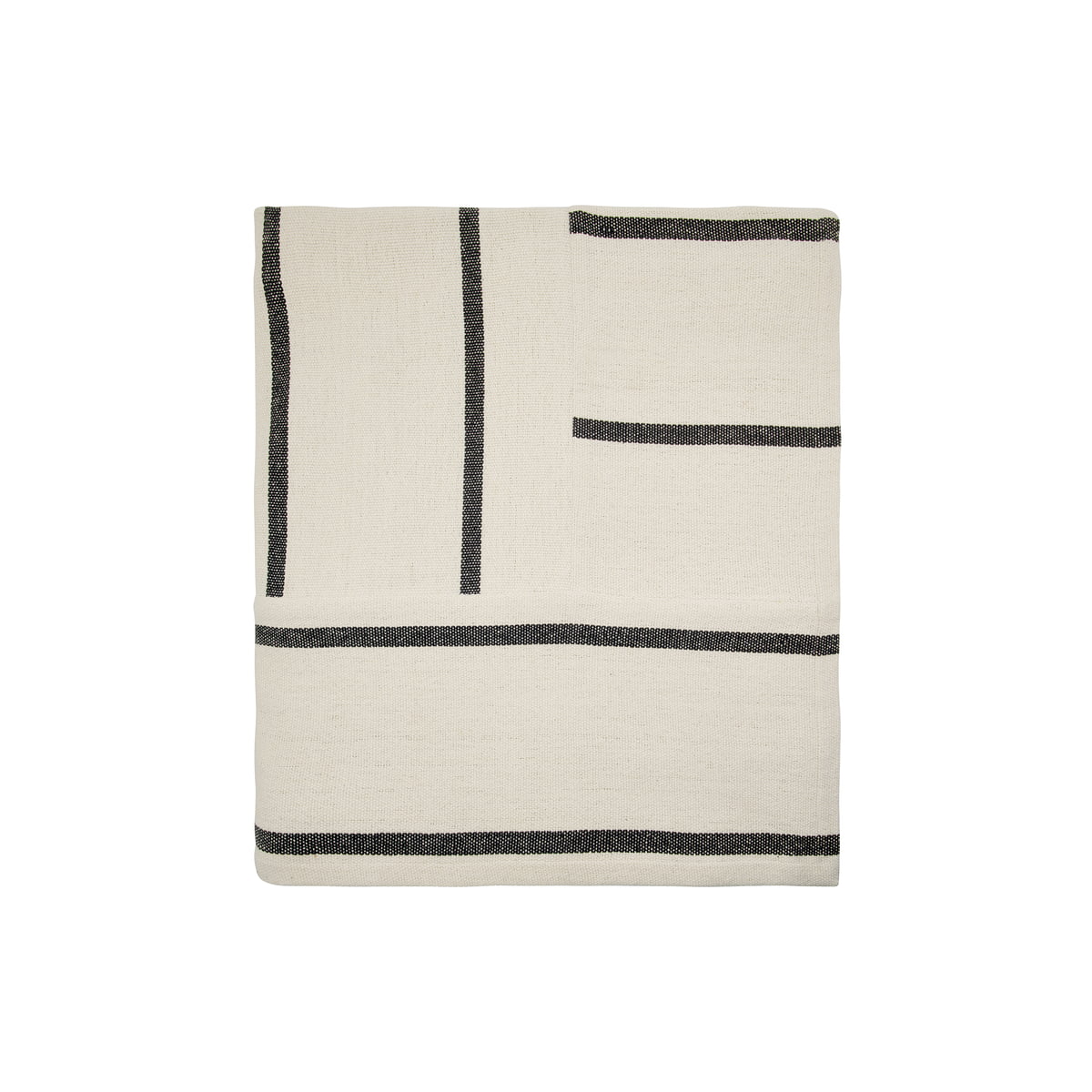 House Doctor - Nula bedspread, 160 x 240 cm, dark brown