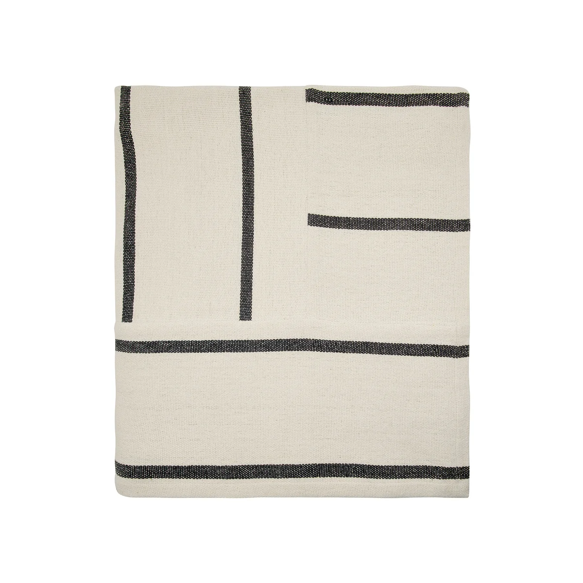 House Doctor - Nula bedspread, 250 x 250 cm, dark brown