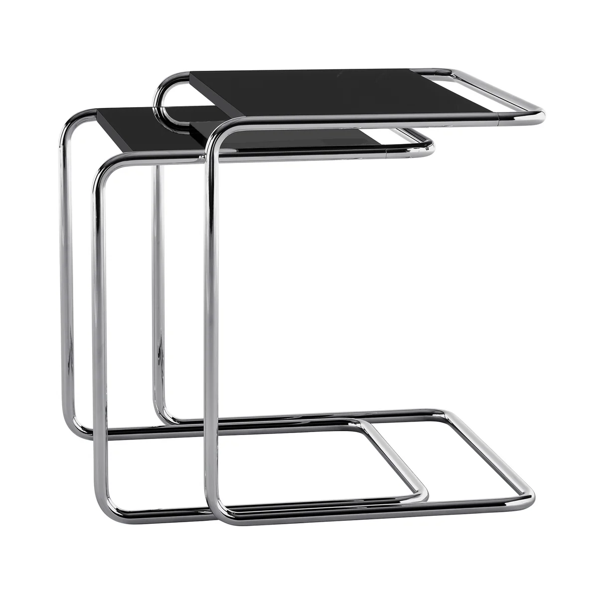 THONET / S43 ② S 43 F Classic Cantilever Chair, Chrome-plated frame
